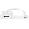 Image de - Ultra High Speed - adaptateur vidéo - 24 pin USB-C mâle droit pour HDMI femelle droit - 20 cm - blanc - rond, support 4K