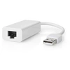 Image de Nedis Adaptateur USB 2.0 vers RJ 45 - Blanc