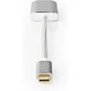 Image de - Adaptateur vidéo - 24 pin USB-C mâle pour HDMI, 24 pin USB-C femelle - 20 cm - argent - moulé, support 4K