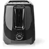 Image de Nedis KABT150EBK Grille-Pain Compact   2 Fentes   Réglage Toast x6   Plateau Ramasse-Miettes   Noir en occasion ou reconditionné