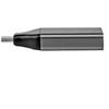 Image de - Adaptateur vidéo - 24 pin USB-C (M) pour DisplayPort (F) - USB 3.2 Gen 1 / DisplayPort 1.2 - support pour 4K60Hz - gris, noir
