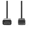 Image de - Câble adaptateur - DisplayPort mâle pour HDMI mâle - 1 m - anthracite - support pour 4K30Hz
