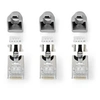 Image de - Connecteur de réseau - RJ-45 (M) droit - FTP - CAT 7 - gris (pack de 10)