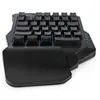 Image de - Clavier - wired, single-handed, gaming - backlit - USB - noir - boîte cadeau avec eurolock