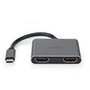 Image de - Adaptateur vidéo - 24 pin USB-C mâle pour HDMI femelle - 10 cm - noir - rond, support pour 4K30Hz