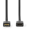 Image de - High speed - câble d'extension HDMI avec Ethernet - HDMI mâle pour HDMI femelle - 2 m - blindé - anthracite - rond, support pour 4K60Hz, débit de