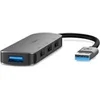 Image de Hub USB USB-A Mâle 4x USB A Female 4-Port port(s) USB 2.0 / USB 3.2 Gen 1 Alimenté par port USB