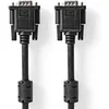 Image de Câble VGA VGA Mâle VGA Mâle Plaqué nickel Résolution maximale: 1280x768 5.00 m Rond ABS Noir Label