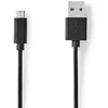 Image de Câble USB 2.0 USB-A Mâle vers USB Micro-B Mâle 3.00 m Noir