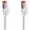 Image de Modèle du produit : Câble réseau CAT6 RJ45 Male RJ45 Male S/FTP 0.25 m Intérieur Rond LSZH Blanc Boîte