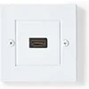 Image de Modèle du produit : Boîtier de montage mural HDMI avec port unique (montage encastré)