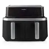 Image de Friteuse à Air Chaud Double avec Minuteur 60min Air Fryer 4,2L Noir