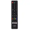 Image de Télécommande de Remplacement Préprogrammée pour TV Panasonic et Sharp Noir