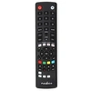 Image de Télécommande Universelle Préprogrammée pour TV avec Touches Streaming Noir