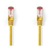 Image de Câble réseau CAT6 RJ45 Male RJ45 Male S/FTP 15.0 m Rond LSZH Gris Label