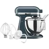 Image de KitchenAid Classic Robot Pâtissier 4.3L à Tête Inclinable, 10 Vitesses Démarrage Doux, Batteur Plat, Crochet & Fouet, Mélange Planétaire, 59 Points de Contact, Acier Bleu en occasion ou reconditionné