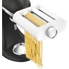 Image de KitchenAid Accessoire Pâtes 3-en-1 Plastique, Laminoir, Coupe-Spaghetti et Coupe-Fettuccine, Compatible Robots KitchenAid, Plastique en occasion ou reconditionné