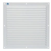 Image de Grille à persienne 436 largeur 250mm hauteur 250mm époxy blanc RAL 9010 - - 8713