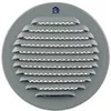 Image de Grille ronde 435R 100 mm aluminium gris