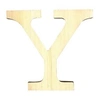 Image de Lettre Y - Hauteur 11,5 cm - Bois découpé