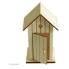 Image de Cabine de plage en bois 14 cm x 2