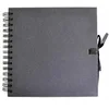 Image de Carnet Scrapbooking 30 x 30 cm - Noir