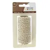 Image de Corde avec fil doré 1,5mm x 30m - artémio