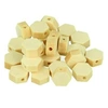 Image de Perles bois - Lucy - Hexagonale - 10mm - 25 pièces