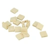 Image de 30 perles en bois carrées 15 x 5 mm -