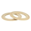 Image de 2 bracelets en bois plats 6,8 cm