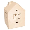 Image de Calendrier de l'avent maison à décorer 30 x 21,5 cm -