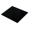 Image de 1109 Table Vitrocéramique O'zone Basic Line 59 Cm Bord Arrondi