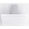 Image de Hotte décorative inclinée 120cm 808m3/h verre blanc 7841