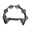 Image de Tambourin Stagg TAB-2 BK - noir Demi lune avec cymbalettes