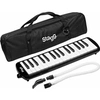 Image de Stagg melosta32 bk - mélodica 32 tons + housse noir