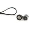 Image de Jeu De Courroies Trapézoïdales À Nervures Micro-V® Kit K015pk1240xs Gates Gates K015pk1240xs Opel;Saab;Vauxhall