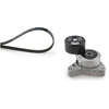 Image de Jeu De Courroies Trapézoïdales À Nervures Micro-V® Kit K017pk1750 Gates Gates K017pk1750 Honda