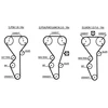 Image de Pompe À Eau + Kit De Courroie De Distribution Powergrip® Kp25468xs-2 Gates Gates Kp25468xs2 Citroen;Fiat;Lancia;Peugeot