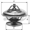 Image de Thermostat D'Eau Th11687g1 Gates Gates Th11687g1 Bentley;Bmw;Volvo