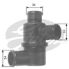 Image de Thermostat D'Eau Th14580 Gates Gates Th14580 Lada