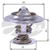 Image de Thermostat D'Eau Th26590g1 Gates Gates Th26590g1 Renault;Volvo