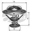 Image de Thermostat D'Eau Th27082g1 Gates Gates Th27082g1 Chrysler;Dodge;Honda;Hyundai;Infiniti;Kia;Mitsubishi;Nissan;Opel;Renault;Saab;Volvo