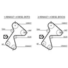 Image de Courroie De Distribution 5305xs Gates Gates 5305xs Renault