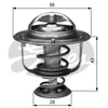 Image de Thermostat D'Eau Th31282g1 Gates Gates Th31282g1 Lexus;Mitsubishi;Nissan;Toyota;Volvo