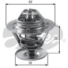 Image de Thermostat D'Eau Th12592g1 Gates Gates Th12592g1 Ford;Mazda