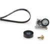 Image de Jeu De Courroies Trapézoïdales À Nervures Micro-V® Kit K016pk1203 Gates Gates K016pk1203 Citroen;Peugeot
