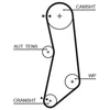 Image de Courroie De Distribution 5626xs Gates Gates 5626xs Fiat
