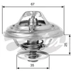 Image de Thermostat D'Eau Th14380g1 Gates Gates Th14380g1 Audi;Ford;Seat;Volkswagen