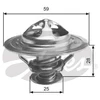 Image de Thermostat D'Eau Th34882g1 Gates Gates Th34882g1 Hyundai;Kia;Toyota