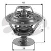 Image de Thermostat D'Eau Th39082g1 Gates Gates Th39082g1 Daihatsu;Nissan;Toyota;Volkswagen